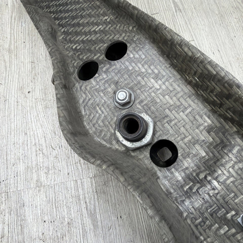 01-06 BMW E46 M3 Front Bumper Rebar Reinforcement Beam *Small Crack*