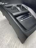 BMW 21-26 G20 G26 G82 Rear Center Console Air Vent Heater Switch Panel Black