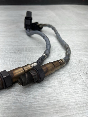 08-13 BMW E90 E92 E93 M3 S65 02 O2 OXYGEN SENSORS EMISSION OEM PAIR