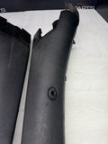 01-06 BMW E46 M3 OEM Convertible Rear Top Lateral Trim Pane Left Right Black