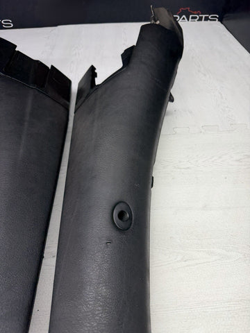01-06 BMW E46 M3 OEM Convertible Rear Top Lateral Trim Pane Left Right Black