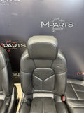 2015-2018 Porsche Macan Interior Set Front Rear Seats Pair Black Seat *Notes*