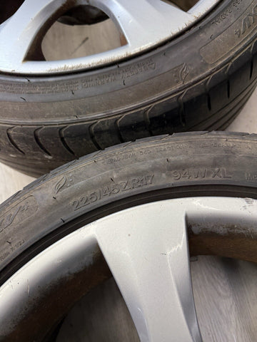 07-13 BMW E90 E91 E92 E93 STYLE 185 FACTORY 17" WHEELS RIMS 17x8 6764623 OEM