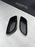 08-13 BMW E90 E92 E93 M3 Hood Scoops Jet Black Pair 8042978