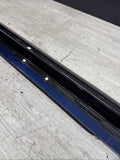 BMW 21-26 G80 M3 Front Left Lower Side Skirt Rocker Panel Tanzanite Blue