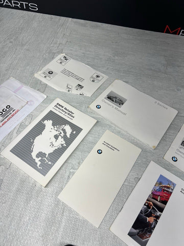 OEM 94-99 BMW E36 OWNERS MANUAL BOOK BOOKLET POUCH