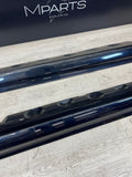 01-06 BMW E46 M3 Rocker Panel Side Skirts OEM Carbon Black