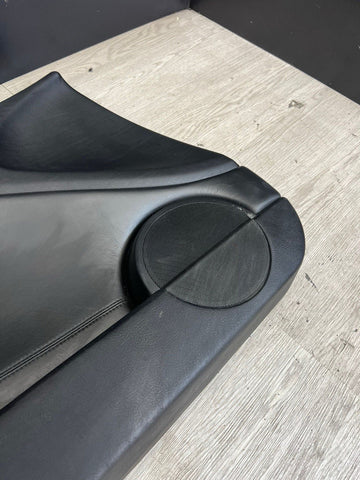 01-06 BMW E46 M3 DRIVER LEFT SIDE DOOR PANEL CARD BLACK OEM