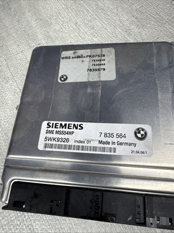 01-06 BMW E46 M3 S54 OEM ENGINE DME ECU COMPUTER MSS54HP