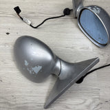01-06 BMW E46 M3 Side View Door Mirrors Pair Titanium Silver *Notes*