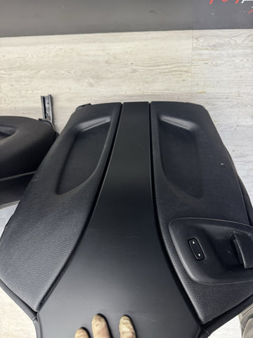 OEM BMW 15-20 F82 M4 Competition Seats & Panels Leather Red / Sakhir Orange