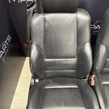 01-06 BMW E46 M3 Convertible Interior Front Heated Seats Black *Notes*