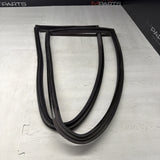 01-06 BMW E46 M3 Rear Vent Quarter Glass Window Seal Gasket Weatherstrip Set OEM