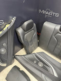 BMW 15-20 F82 M4 Coupe Merino Black Leather Seats & Panels Set