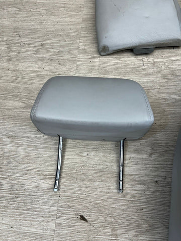 94-99 BMW E36 M3 Coupe Rear Vader Seats Vaders Dove Grey Backrest Bench Bolsters