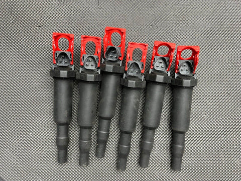 BAV AUTO BMW M3 M4 M5 M6 N55 N63 S54 S55 S63 Spark Plug Ignition Coils (6)