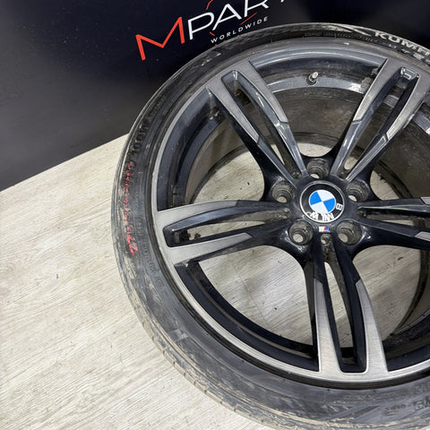 BMW F80 F82 F83 M3 M4 STYLE 437M 19" REAR FORGED ALLOY WHEEL RIM 19x10 OEM