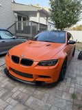 (PICKUP ONLY) BMW E90 E92 E93 M3 08-13 GT4 Style Carbon Fiber Front Bumper Lip