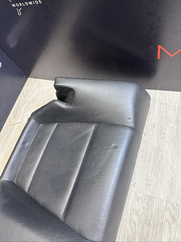 2001-2006 BMW E46 M3 Convertible Rear Seat Bottom Bench Black Napa Leather OEM