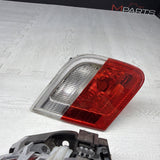 03-06 BMW E46 325 330 M3 Trunk Mounted Inner Tail Lights Pre Lci
