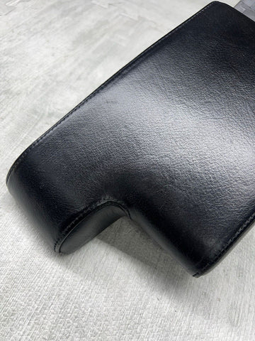 94-99 BMW E36 M3 Center Console Armrest Arm Rest Black Leather