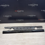 01-06 BMW E46 M3 Rocker Panel Side Skirts OEM Jet Black *Notes*