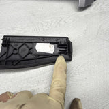 01-06 BMW E46 M3 Convertible Interior Armrests Trim Set Brushed Aluminum *Notes*