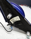 06-10 BMW E63 E64 M6 Left Side View Mirror Auto Dimming Interlagosblau OEM