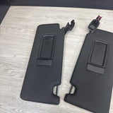 BMW G80 M3 2021-25 Front Set Right & Left Side Sun Visors OEM BLACK