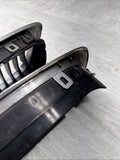 BMW 01-06 E46 M3 Front Kidney Grilles Chrome Set OEM *Broken Tabs*
