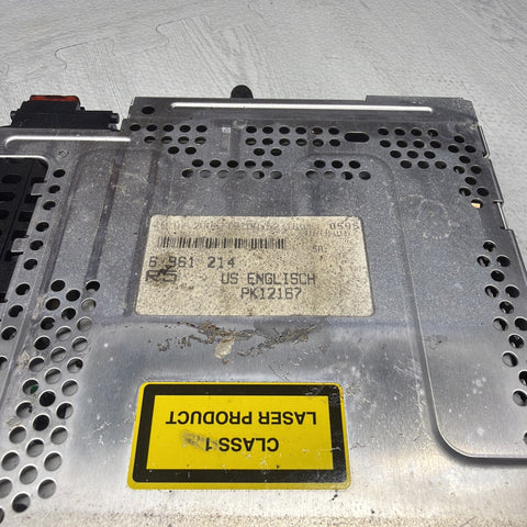 2006 BMW 01-06 E46 325 330 M3 CD Player Business Radio *Broken Knob*