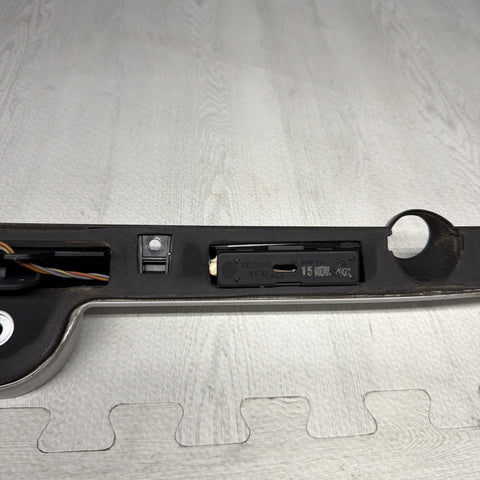 01-06 BMW E46 M3 Convertible Trunk Lid Grip Key Deck Handle Titan Silver
