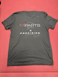 Mpartsworldwide X Precision Tee T Shirt T-Shirt 2025 Black S54 Design XXL