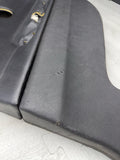 01-06 BMW E46 M3 REAR PASSENGER RIGHT SIDE DOOR PANEL CARD BLACK OEM