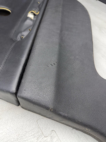01-06 BMW E46 M3 REAR PASSENGER RIGHT SIDE DOOR PANEL CARD BLACK OEM
