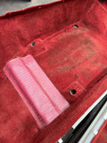 Honda S2000 S2K Full OEM Genuine Garnish Red Interior Floor Carpets