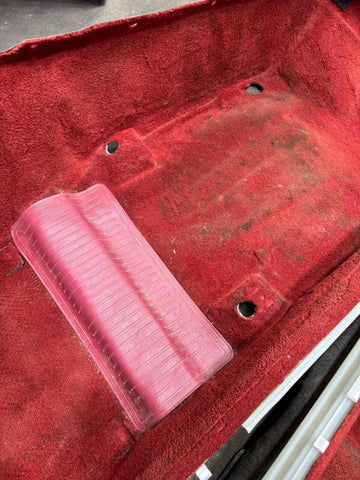 Honda S2000 S2K Full OEM Genuine Garnish Red Interior Floor Carpets