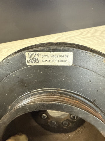 15-20 OEM BMW F80 F82 F83 M2 M3 M4 Crankshaft Pulley Vibration Damper S55