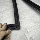 01-06 BMW E46 M3 Rear Vent Quarter Glass Window Seal Gasket Weatherstrip Set OEM