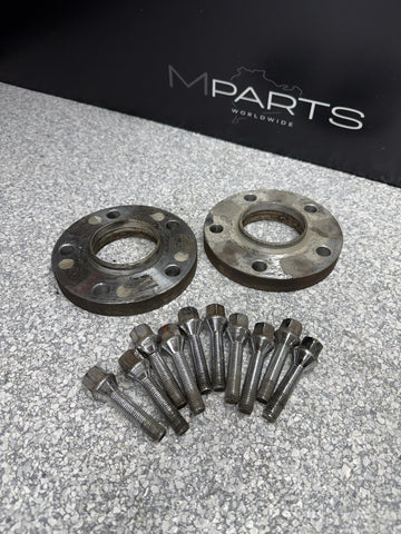 20MM Spacers + Extended Bolts PAIR 5x120 BMW E SERIES