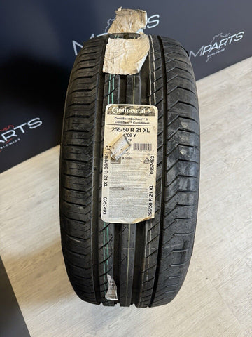 2021 NEW 255/50R21 Continental ContiSportContact 5 ContiSilent 109Y