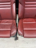 BMW 06-07 E60 M5 Sedan Front Seats Leather Heated Indianapolis Red