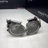 01-06 BMW E46 M3 Front Left Right Passenger Driver Bumper Fog Lights Clear OEM