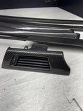 BMW E92 E93 M3 08-133 Carbon Fiber Interior  Console Panel Cover Trim Kit Set