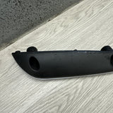 01-06 BMW OEM E46 M3 Brushed Aluminum/Black Vert Trim Armrest Left Driver Rear