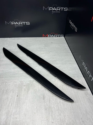 20-25 BMW G06 F96 X6M REAR LIFT GATE PANEL TRIMS MOLDINGS OEM GLOSS BLACK
