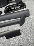 01-06 BMW E46 M3 Convertible Interior Armrests Trim Set Titan Shadow Grey