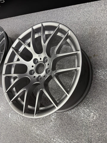 OEM / REFINISHED BMW 08-13 E90 E92 E93 M3 Competition Wheels Rims 359 Silver