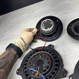 01-06 BMW E46 M3 Upgraded Speakers Morel Virtus Nano Hybrid Woofer Convertible