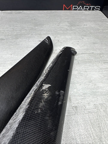10-15 Ferrari 458 Italia Front Carbon Fiber Splitters *Damage